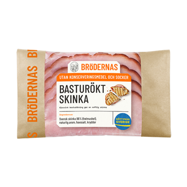 Brödernas Basturökt Skinka 105g