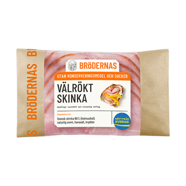 Brödernas Välrökt Skinka 105g